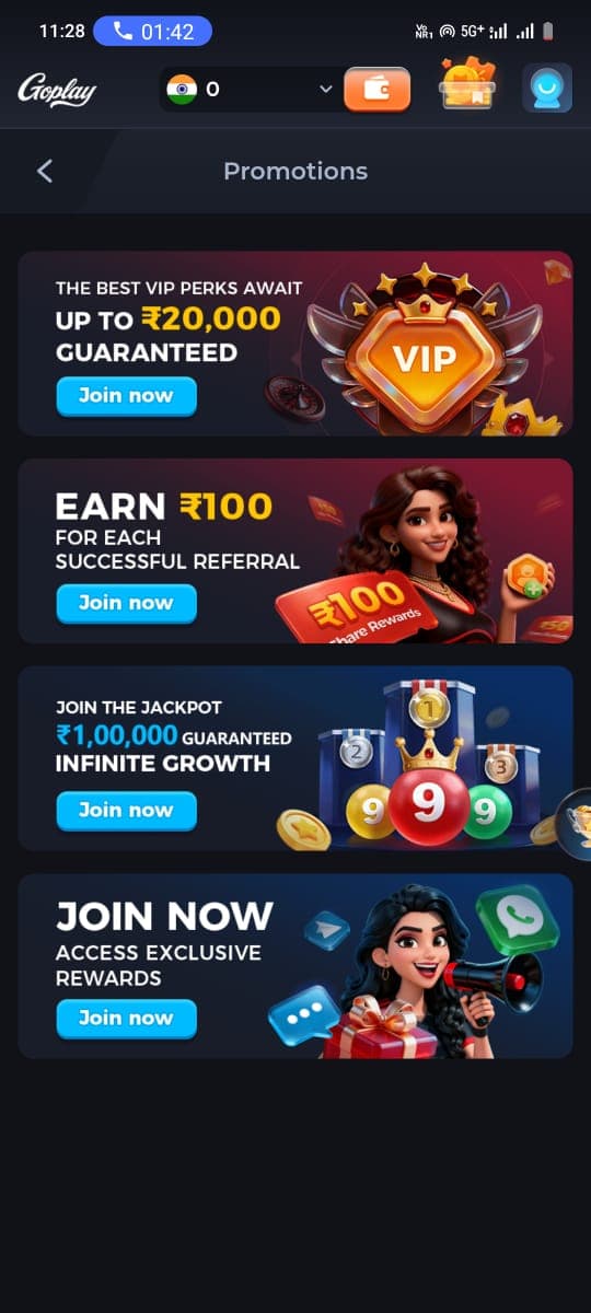 goplay11 login and register page